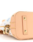 LV x TM Monogram Multicolor Alma BB White