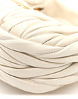 Nappa Matelasse Mini Wander Hobo White