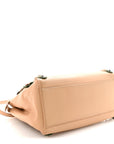 Nappa Flowerland Mini Peekaboo Iconic Satchel Miele Scuro