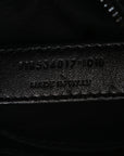 Calfskin Matelasse Monogram Lou Belt Bag Black
