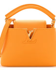 Taurillon Mini Capucines Sunbeam Yellow