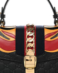 GCCIssima Signature Medium Sylvie Top Handle Bag Black