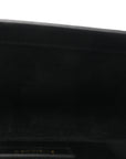 Smooth Calfskin Medium Classic Monogram Kate Tassel Satchel Black