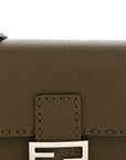 Cuoio Roma Sellerissima Nappa Sintetica Tape Stitch Baguette Wood