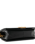 Caviar Quilted Medium Boy Flap Black