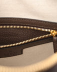 GG Supreme Monogram Web Small Ophidia Top Handle Bag  Beige Ebony