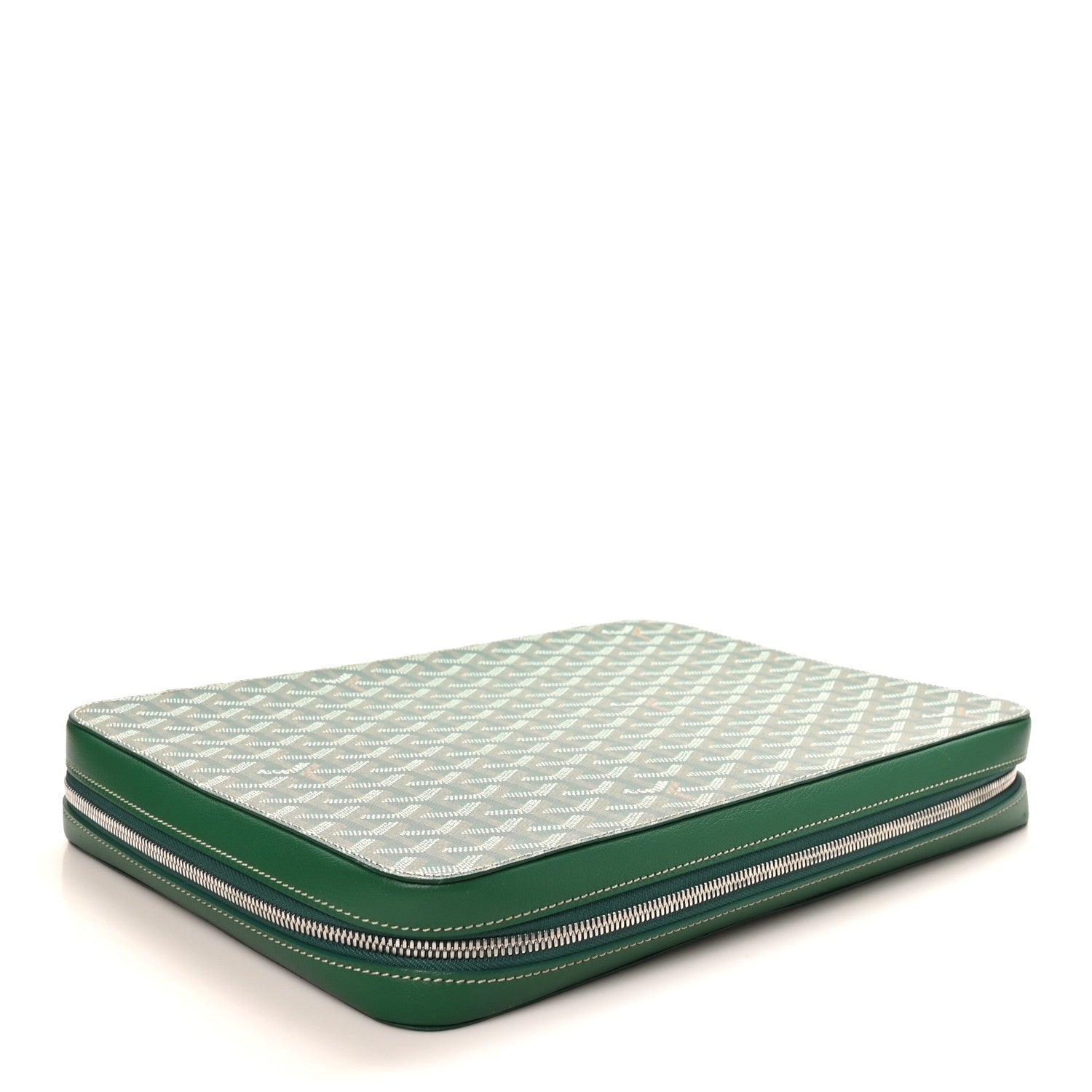 Goyardine Universal Companion Portfolio Green