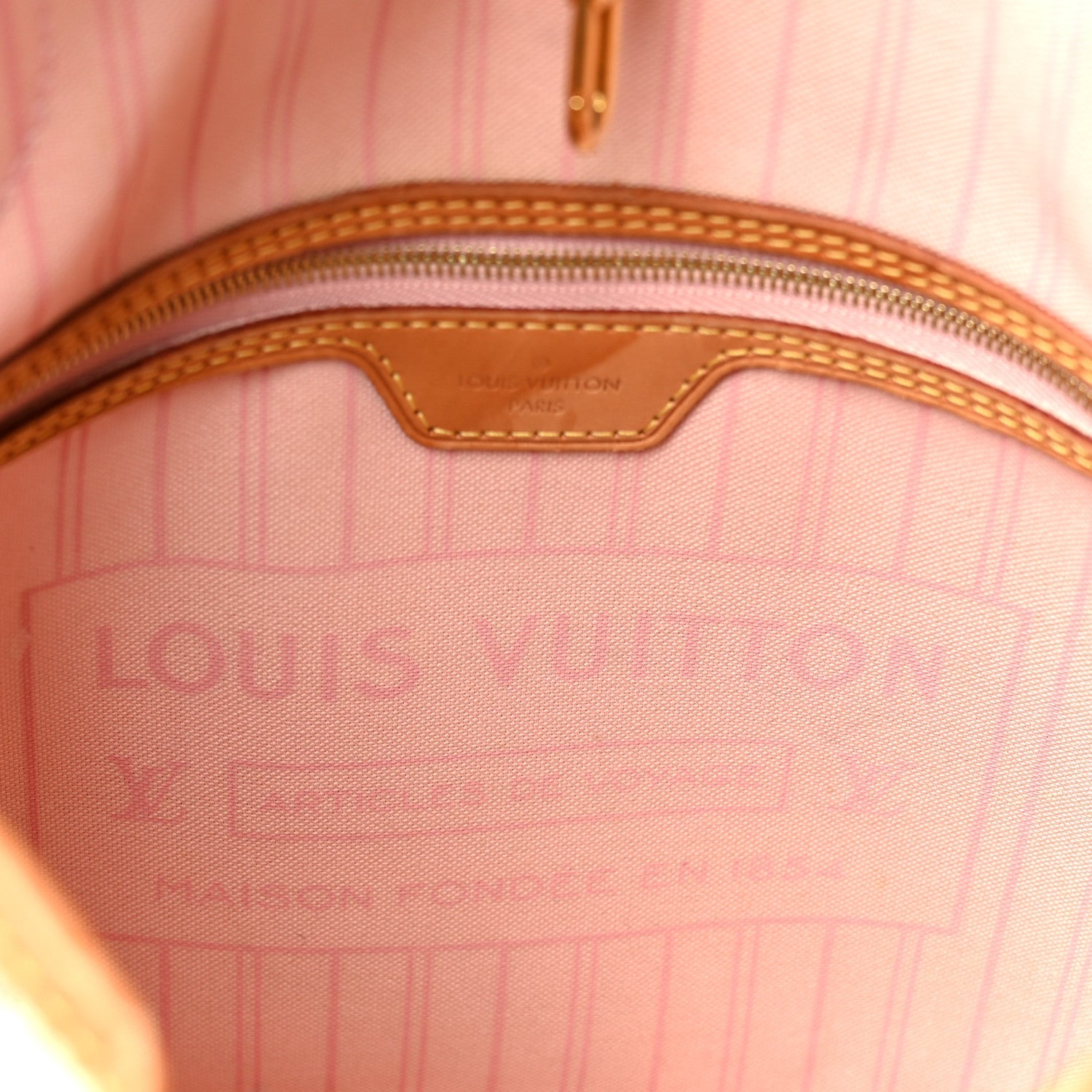 Damier Azur Neo Neverfull MM Rose Ballerine
