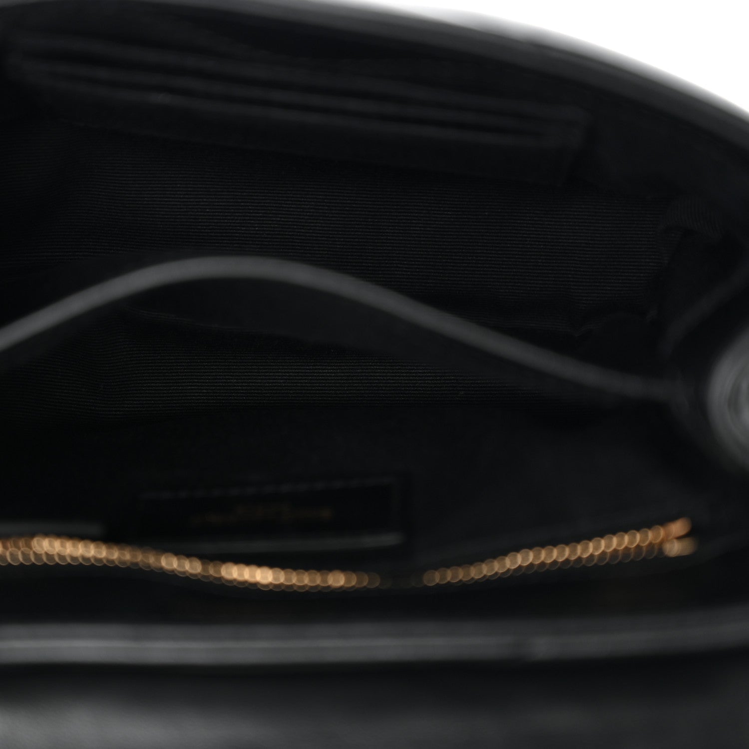 Calfskin Y Quilted Monogram Toy Loulou Crossbody Bag Black