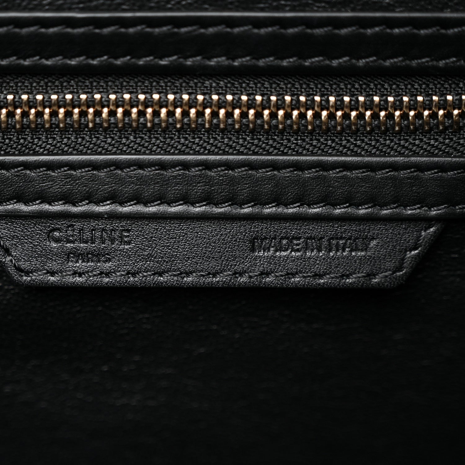 Velluto Calfskin Mini Tri-Color Luggage Navy