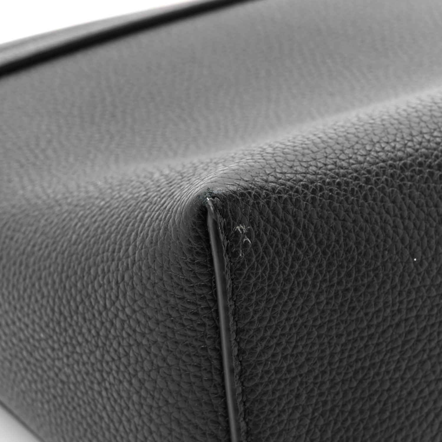 Coated Canvas Calfskin Vintage Check Medium Note Crossbody Bag Black