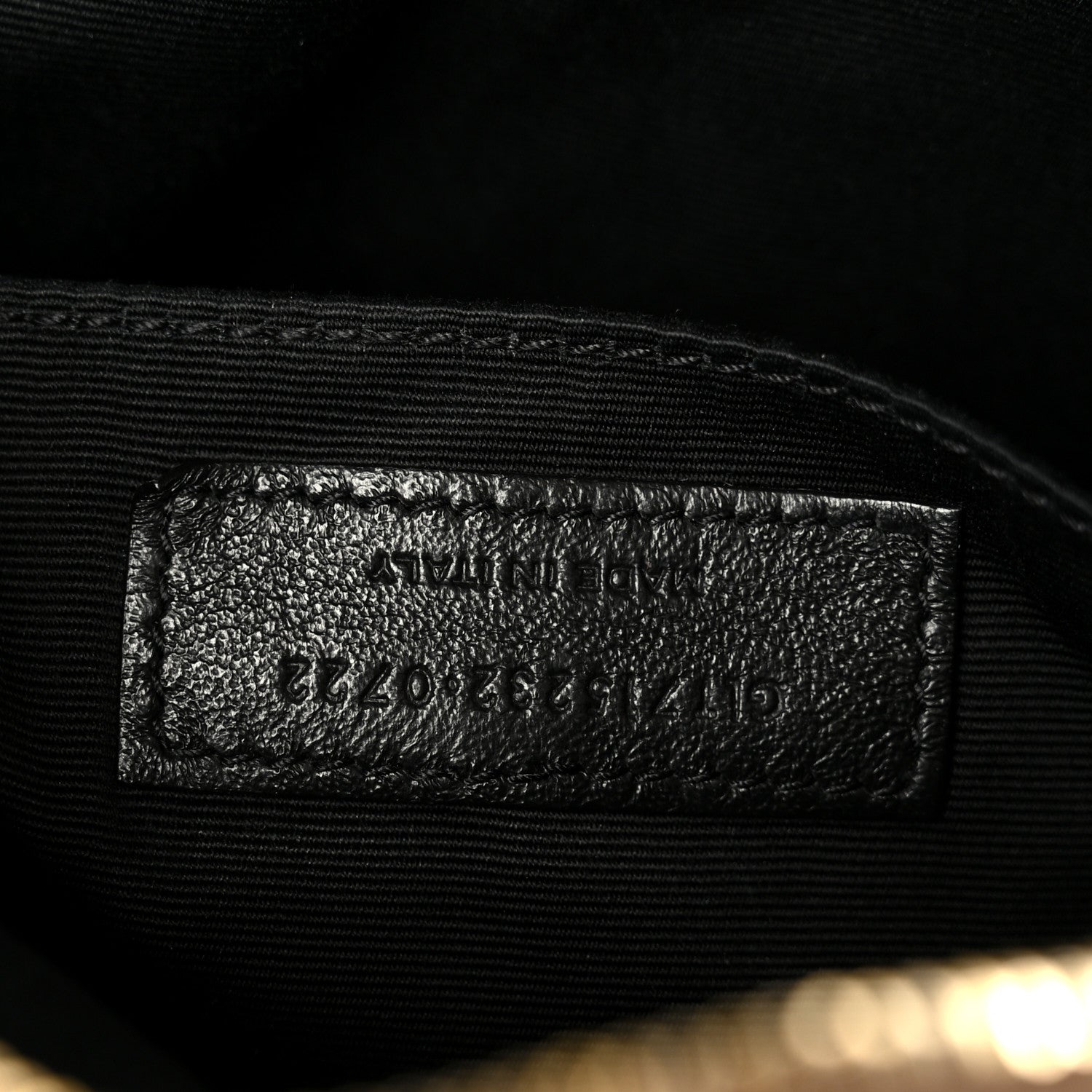 Calfskin Matelasse Monogram Lou Camera Bag Dark Beige