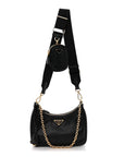 Vitello Re-Edition 2005 Shoulder Bag Black