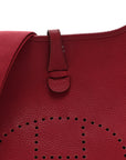Taurillon Clemence EVELYNE III PM Rouge Grenat