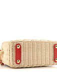 LV X TM Rattan Denim Calfskin Cerises Capucines Mini