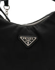 Tessuto Nylon Saffiano Re-Edition 2006 Shoulder Bag Black