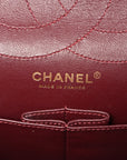 Aged Calfskin Quilted 2.55 Reissue 227 Flap Black