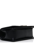 Lambskin Quilted New Medium Boy Flap Black