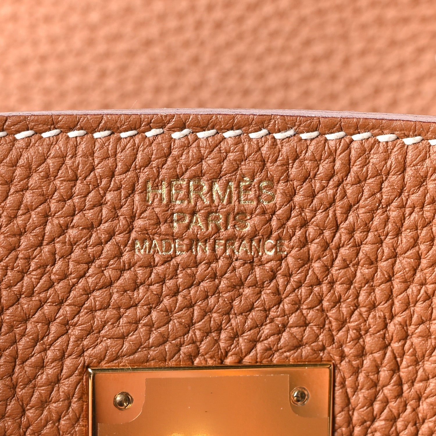 Togo Birkin 30 Gold