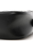 Calfskin Matelasse Monochrome Small GG Marmont Chain Shoulder Bag Black