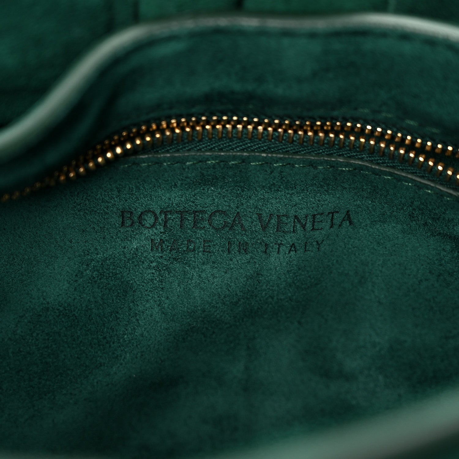 Suede Maxi Intrecciato Padded Chain Cassette Crossbody Bag Emerald Green