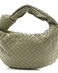 Nappa Intrecciato Teen Jodie Hobo Travertine