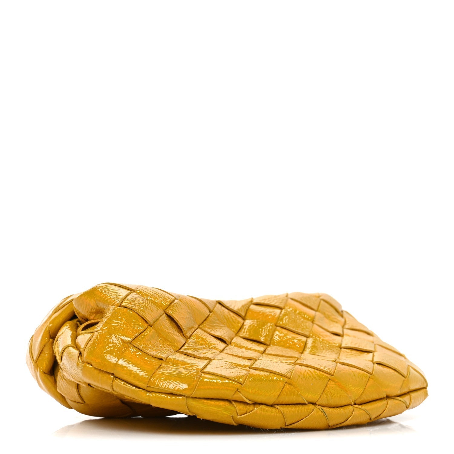 Textured Deerskin Intrecciato Candy Jodie Yellow