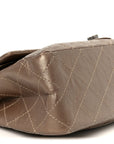 Metallic Aged Calfskin Quilted 2.55 Reissue 227 Flap Dark Gold