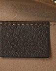 GG Supreme Monogram Web Mini Ophidia Shoulder Bag Brown
