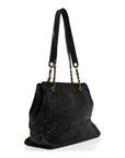 Lambskin CC Shoulder Bag Black