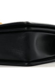 Caviar Quilted Medium Boy Flap Black