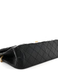 Aged Calfskin Quilted 2.55 Reissue 227 Flap Black