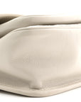 Crinkled Calfskin Matelasse Monogram Baby Niki Chain Satchel Blanc Vintage
