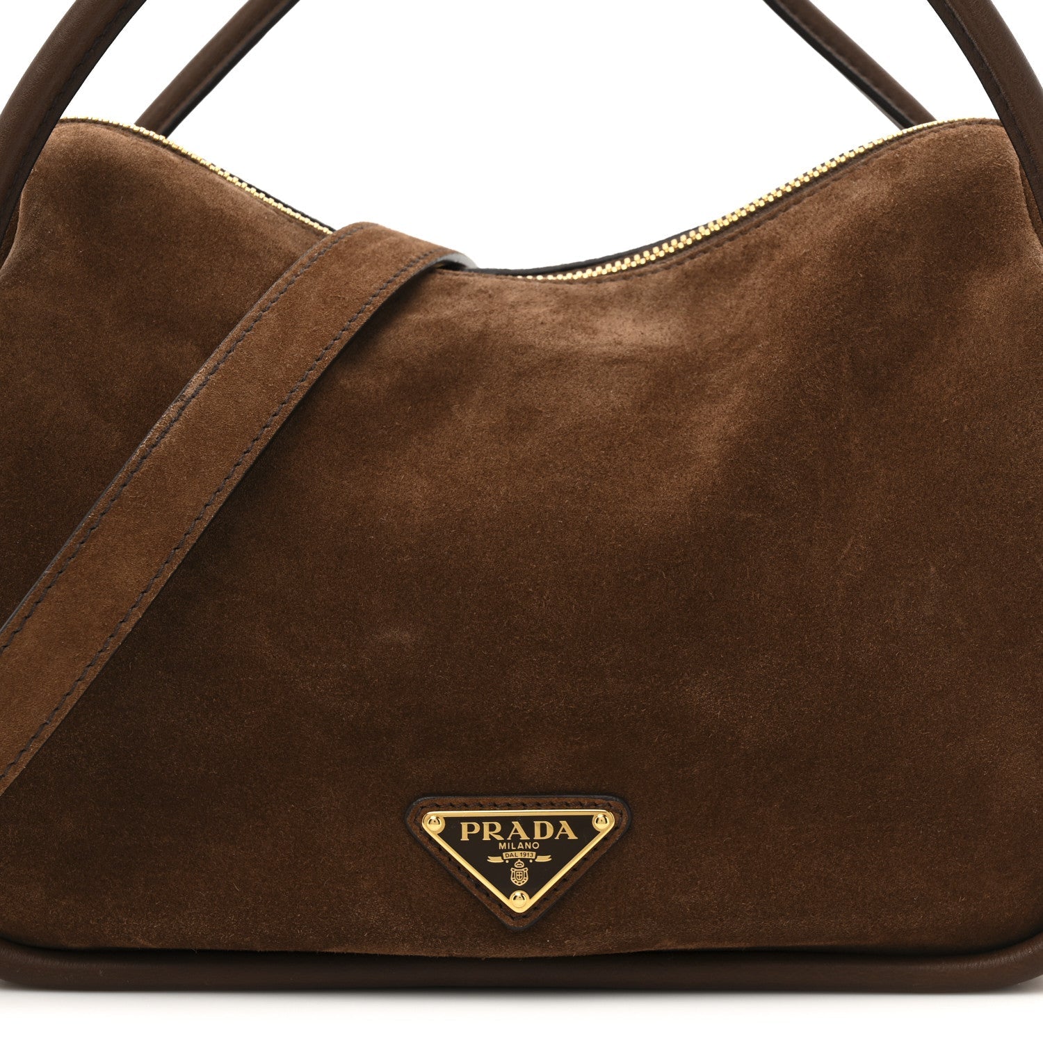 Camoscio Darling Shoulder Bag Cocoa Brown