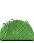 Nappa Intrecciato The Mini Pouch Clutch Parakeet