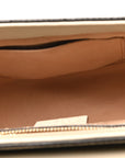 GG Supreme Monogram Calfskin Small Padlock Messenger Shoulder Bag Beige Mystic White Sun Oil