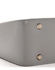 Calfskin Logo Embossed Small Tool 2.0 North-South Tote BLCG Grey