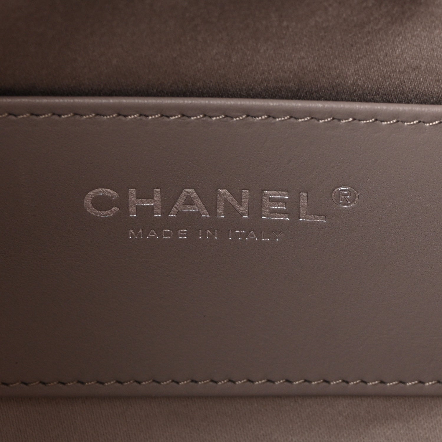 Caviar Quilted Mini CHNL 25 Handbag Dark Grey