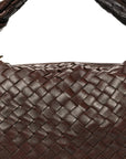 Nappa Intrecciato Small Jodie Brown