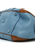 Nappa Vernice Snakeskin Bowler Cognac Astrale