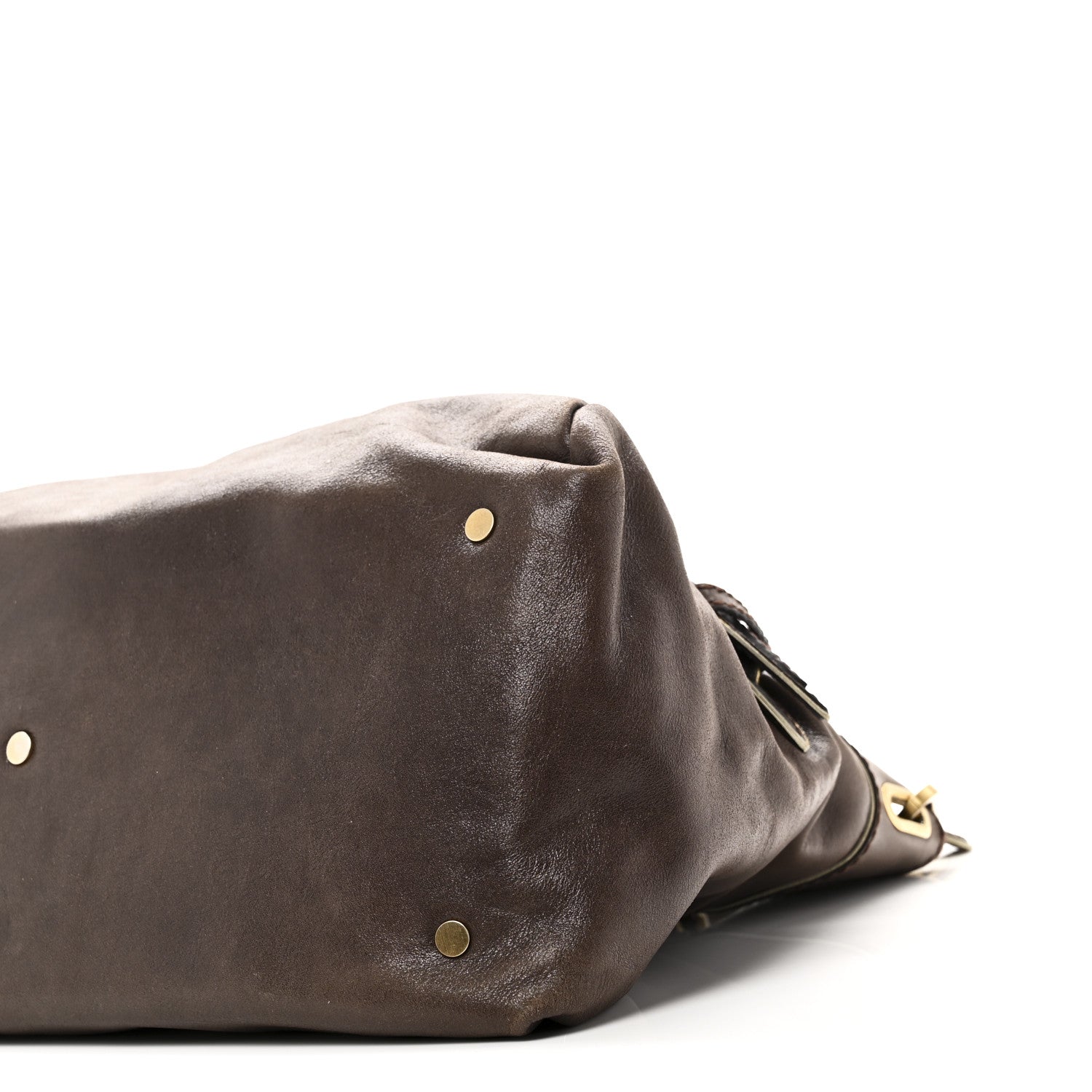 Calfskin Tulita Brown Gold