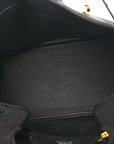 Togo Birkin 25 Black