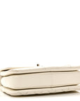 Lambskin Quilted Small Trendy CC Dual Handle Flap Bag White