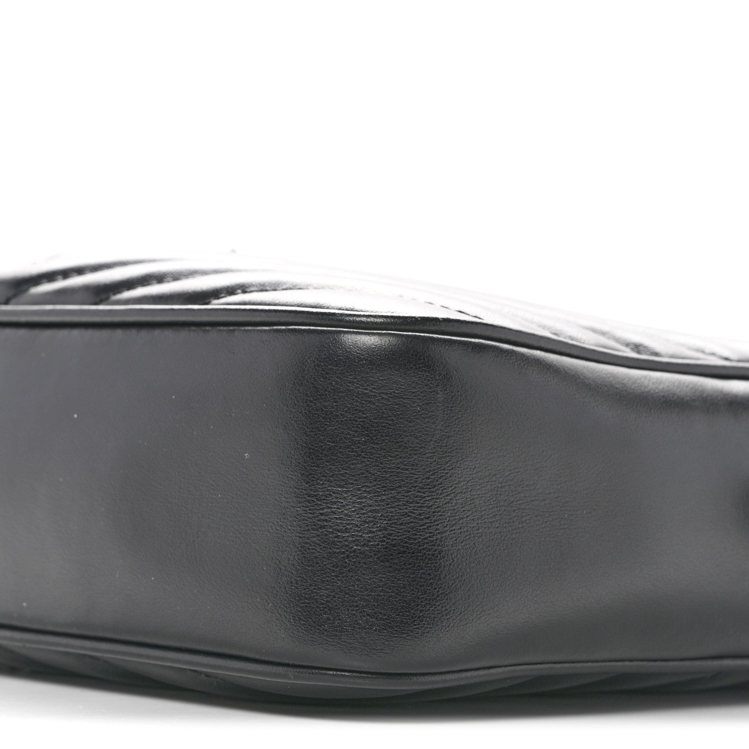 Calfskin Matelasse Monogram Monochrome Lou Camera Bag Black