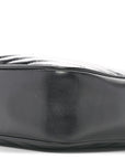 Calfskin Matelasse Monogram Monochrome Lou Camera Bag Black
