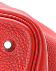 Taurillon Clemence Picotin Lock 22 MM Rouge Tomate