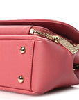 Caviar Quilted Small Business Affinity Flap Pink