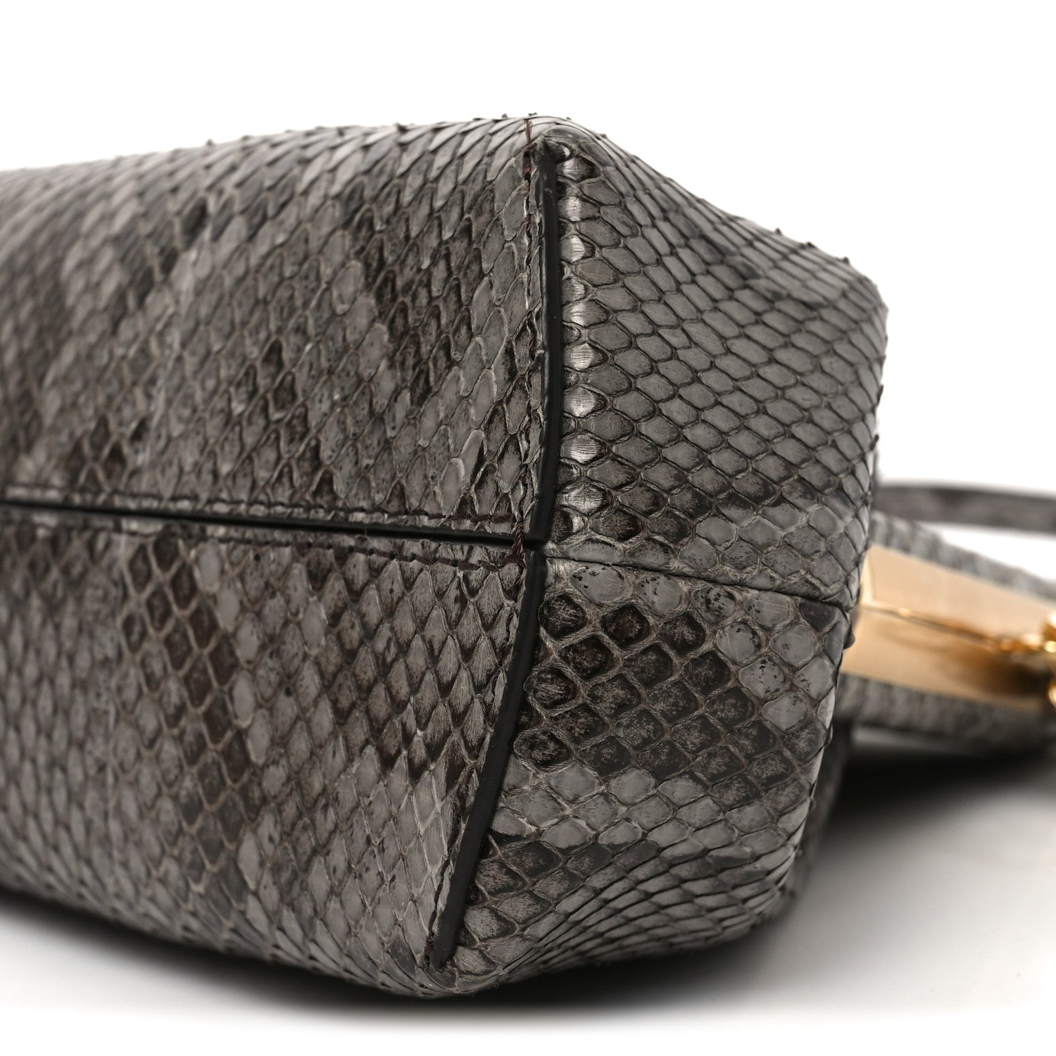 Snakeskin Small FNDI First Dark Grey