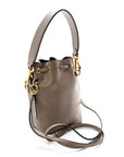 Vitello Cruise F is FNDI Mini Mon Tresor Bucket Bag Tortora