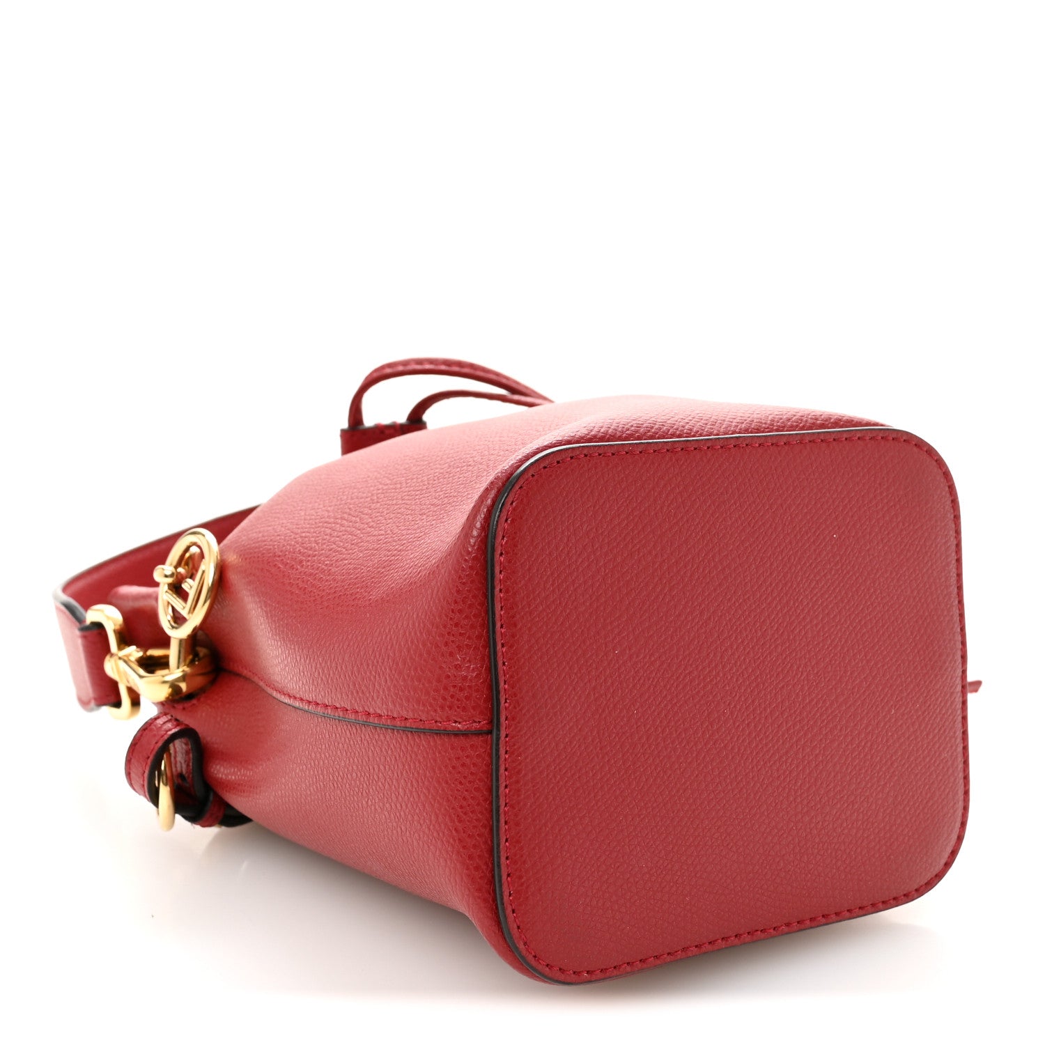 Vitello Cruise F is FNDI Mini Mon Tresor Bucket Bag Fragola